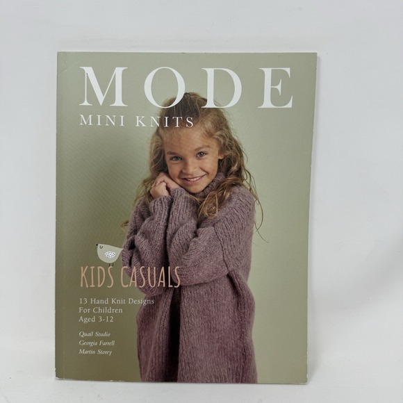 Other - MODE Mini Knits Kids Casuals 13 Hand Knit Design Patterns for Children Booklet